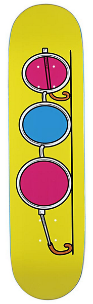 3D Gillette Pro Glasses Deck - 8" FREE GRIP