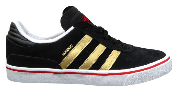 adidas Busenitz Vulc Black/Gold/Red